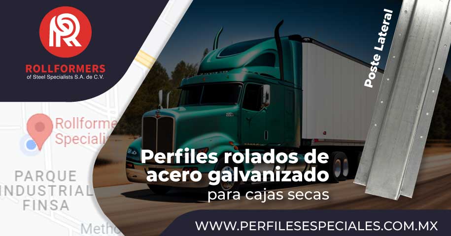 Perfiles rolados acero galvanizado